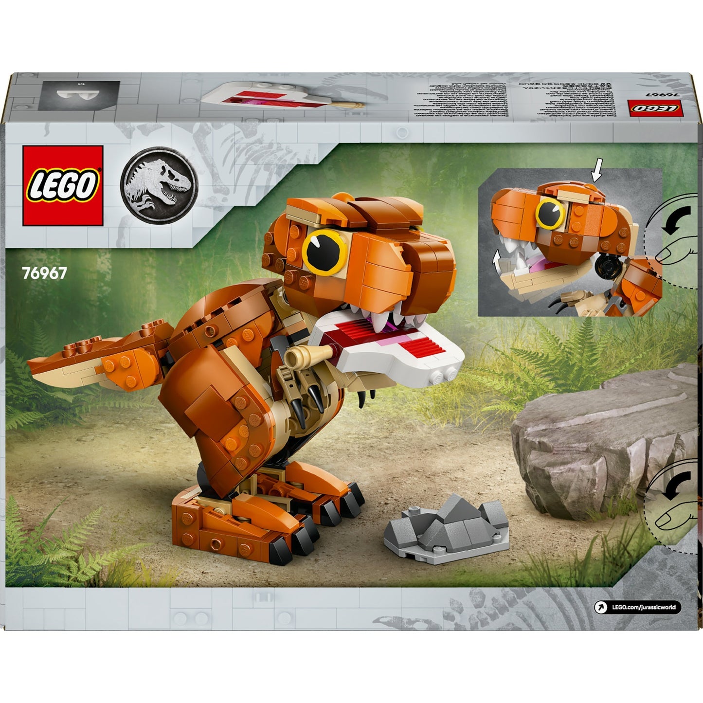 LEGO LEGO Jurassic World 76967 Piccola star del cibo: t. Rex