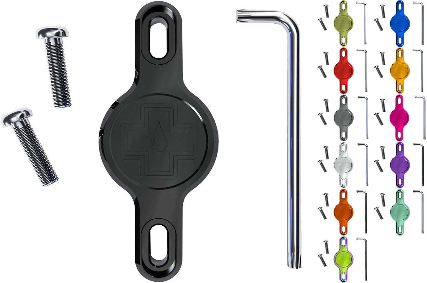 Porta tag sicuro Muc-off v2 per airtag Apple