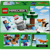 Lego minecraft steve's taiga-avontuur videogame bouwpakket voor kinderen - 21583