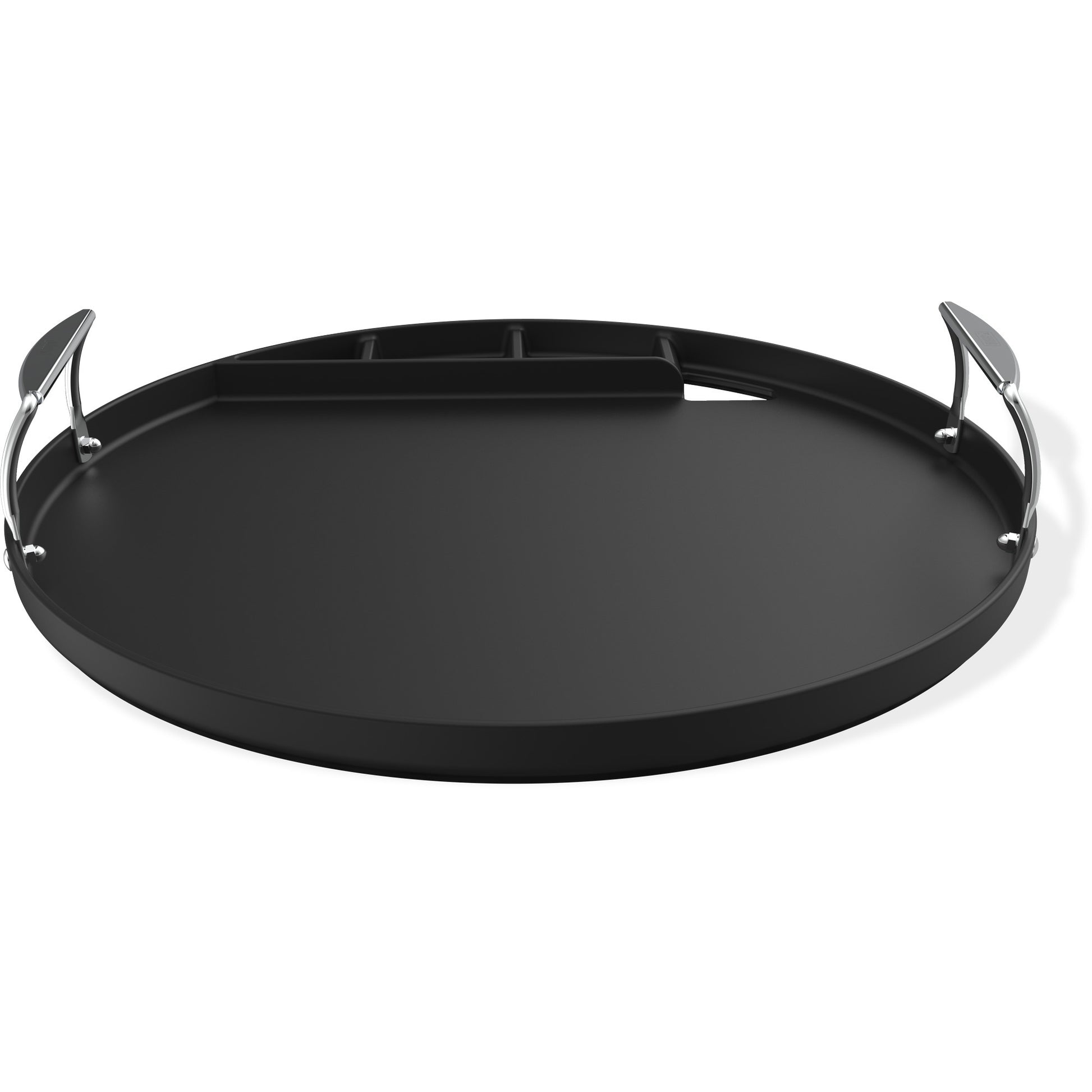 Weber plancha a grandezza naturale - per barbecue a carbone 57 cm piastra (nero)