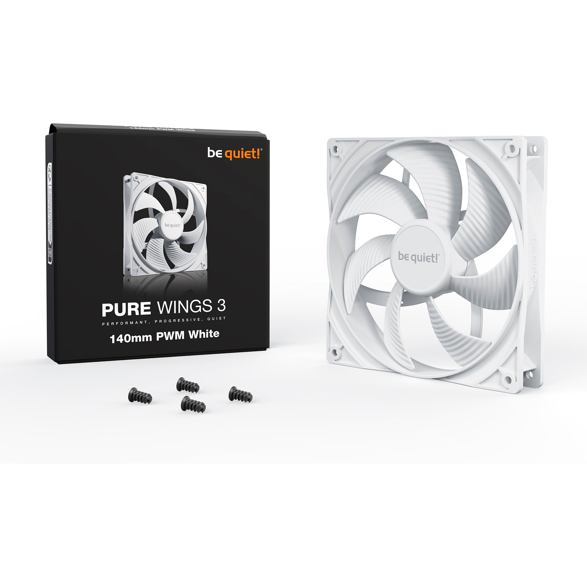 ¡Tranquilizarse! Puro 3 140 mm PWM White