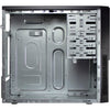Inter-tech it-6865 midi tower behuizing (zwart | 4x usb-a | 1x usb-c)