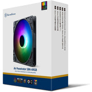 Silverstone air penetrator 184i argb case fan (zwart, 180 x 180 x 32 mm, pwm) - afbeelding 14
