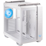 Asus tuf gaming gt502 plus midi tower behuizing (wit | 2x usb-a | 1x usb-c | tempered glass) - afbeelding 3