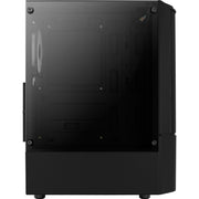 Aerocool quantum mesh v3 midi tower behuizing (zwart grijs | 3x usb-a | rgb | window) - afbeelding 8