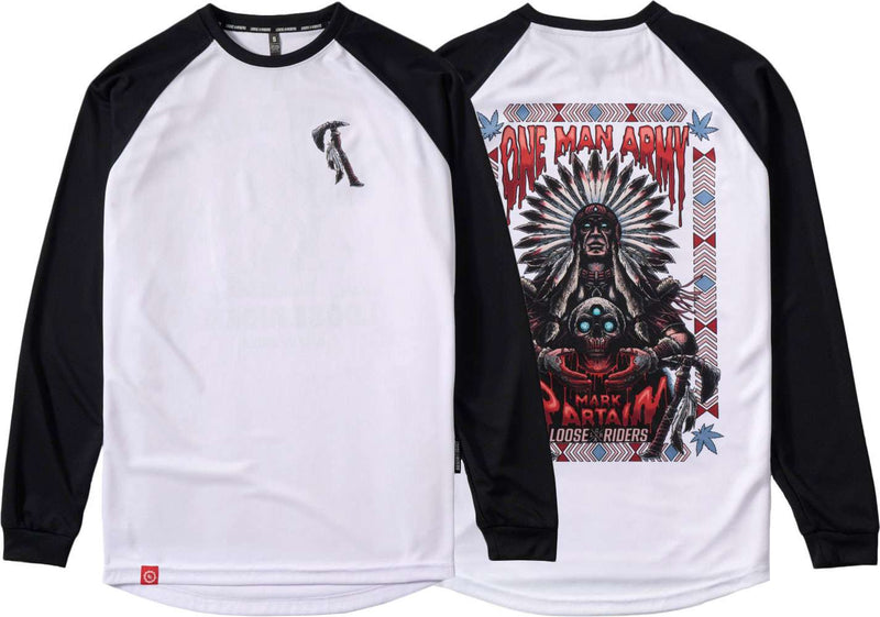 Loose riders mark partain - mtb long sleeve jersey