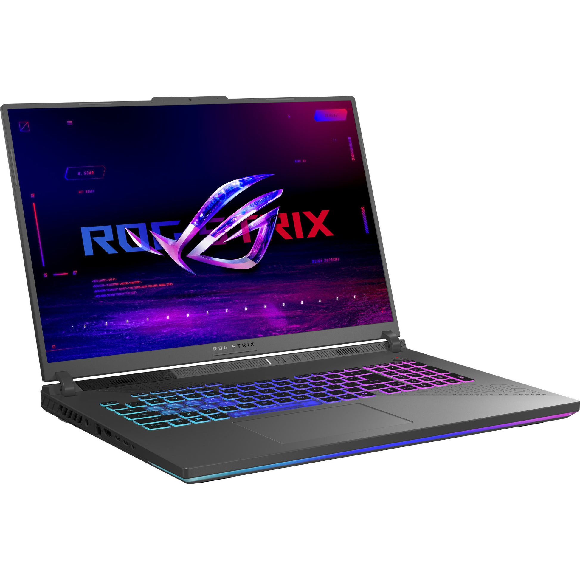 Laptop da gioco Asus ROG Strix G18 G814FP-S9006W 18 (Grigio | R9 9955HX | RTX 5070 | 32 GB | SSD da 1 TB)