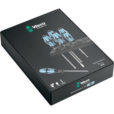 Wera 3334 6 Screwdriver set, stainless steel + holder, 6-part