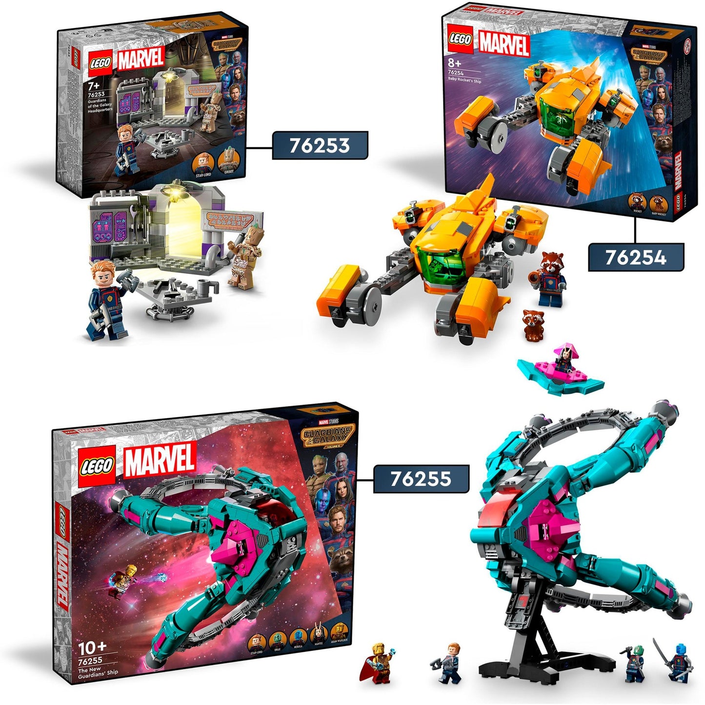 Lego LEGO Super Heroes 76253 Guardianes de la Galaxia Sede
