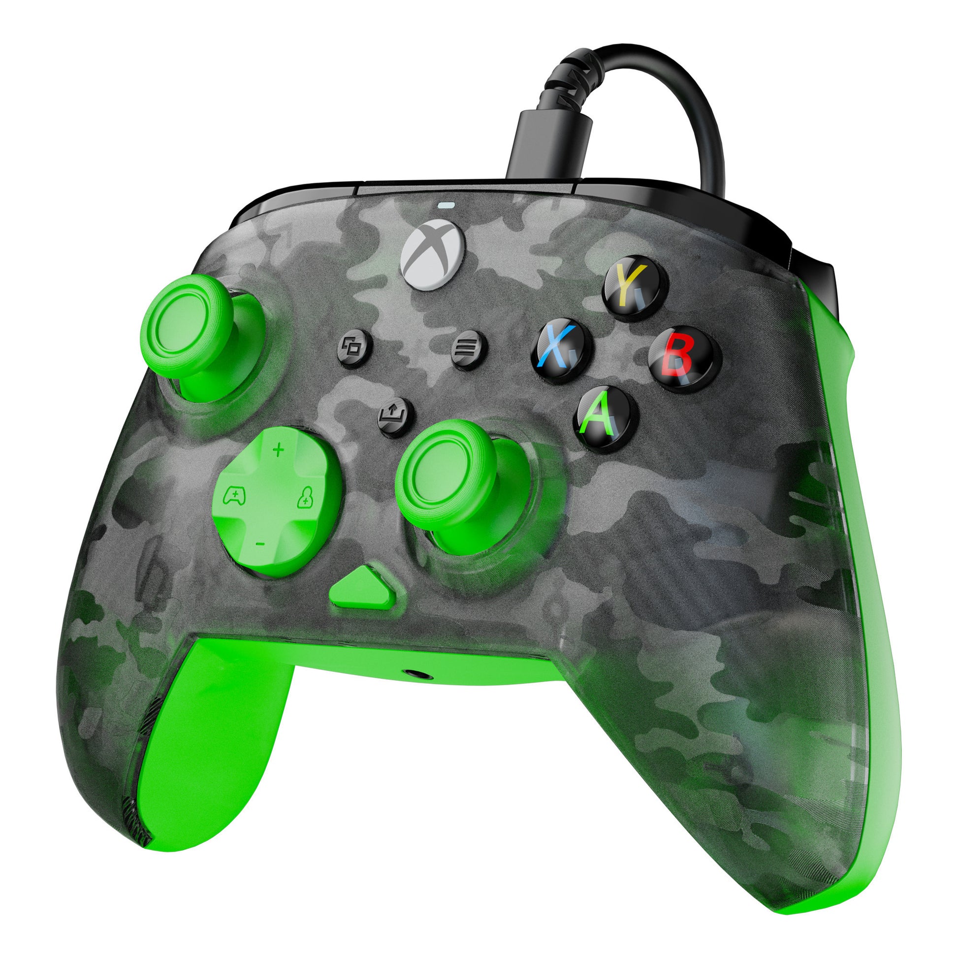 Controller cablato Turtle Beach Rematch Core (Nero Verde, Xbox Series X|S, Xbox One, PC)