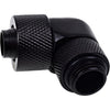 Alphacool eiszapfen 13 10mm compression fitting verbinding (zwart, draaibaar aan schroefdraadzijde)