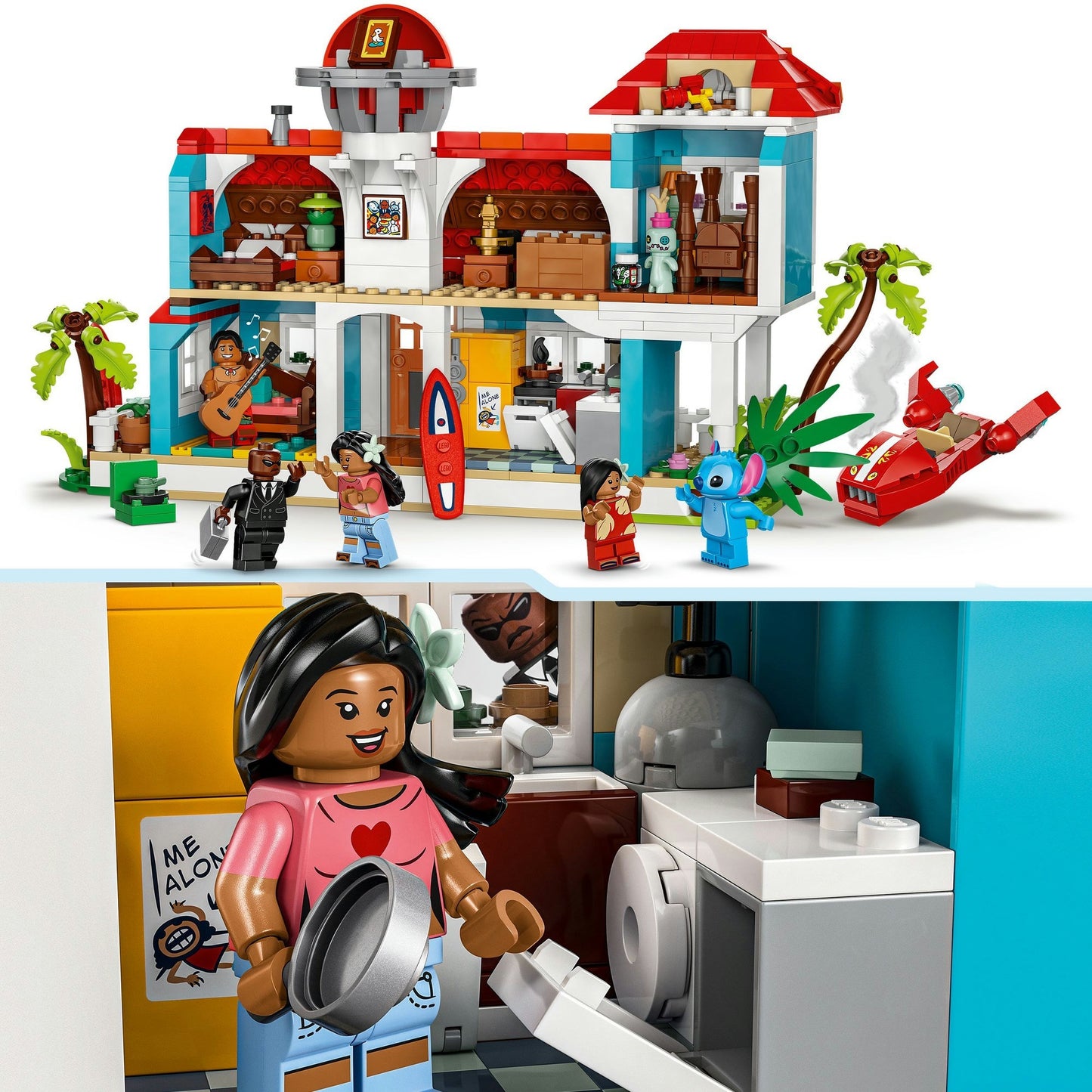 LEGO Disney 43268 Lilo y Stitch Strandhuis