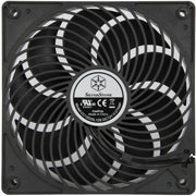 Silverstone air penetrator 120i case fan (zwart, 120 x 120 x 25 mm) - afbeelding 4