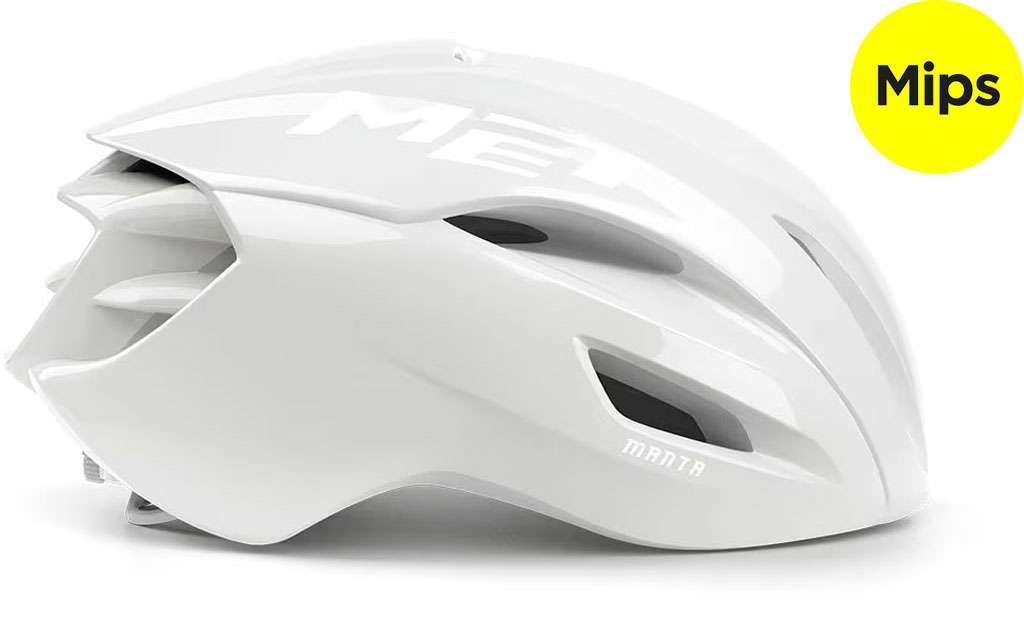 Con Manta Mips Absolut White in edizione limitata: l'inferno delle bici da strada