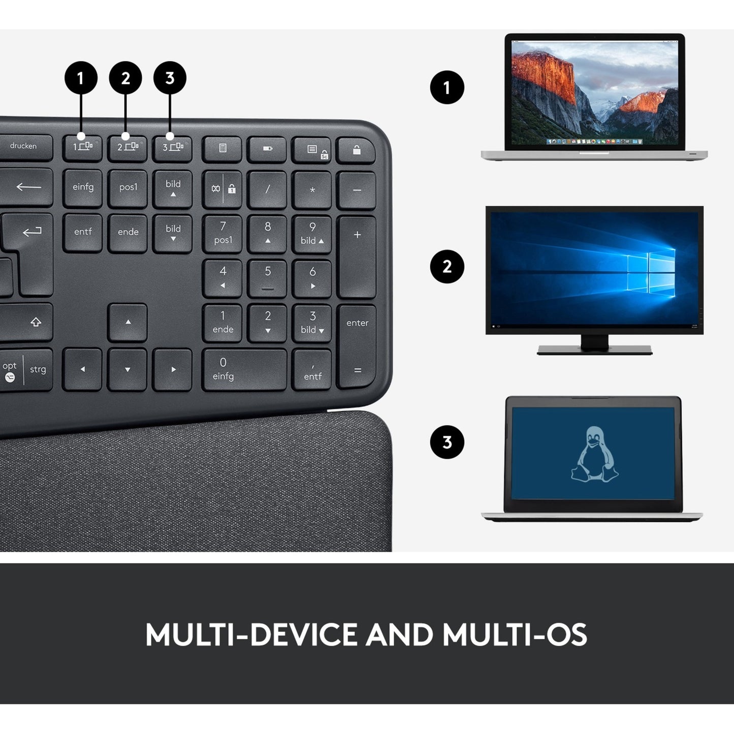 Logitech K860 ERGO Teclado
