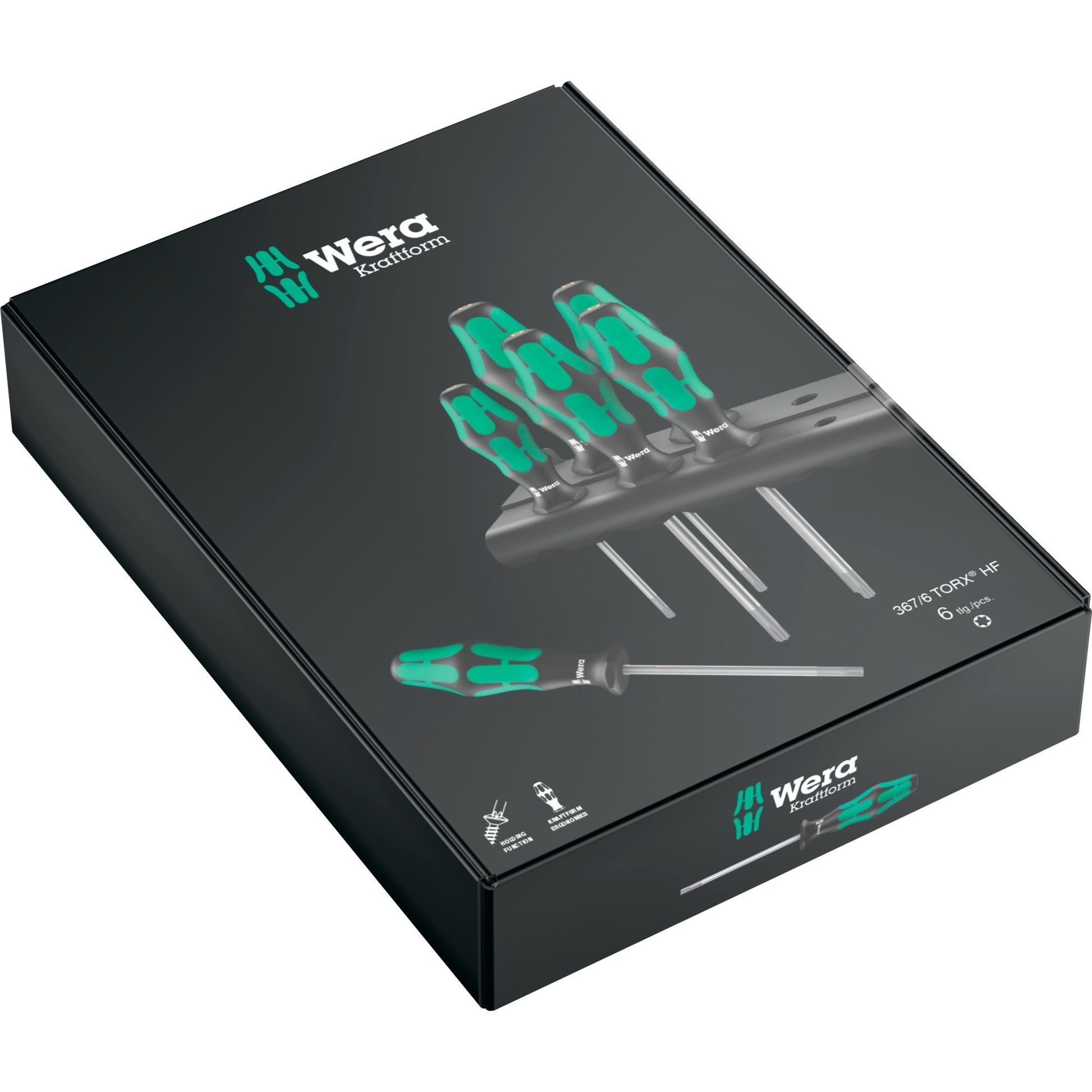 Wera 367 6 Torx HF screwdriver set Kraftform Plus +