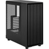 Fractal design north - momentum edition midi tower behuizing (zwart houtkleur | 2x usb-a | 1x usb-c | tempered glass)