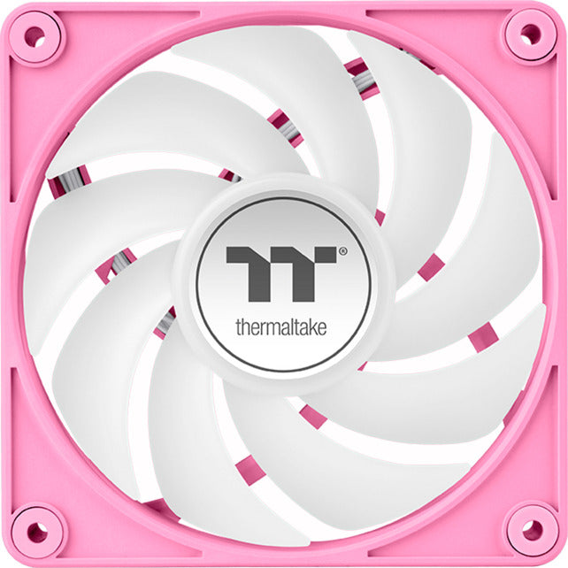 Thermaltake ct120 ex argb sync ventola di raffreddamento per PC rosa (pacchetto da 3 ventole) ventole per case (rosa, 3 pezzi, 120 x 120 x 25 mm, pwm)