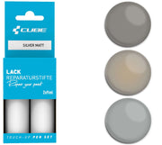 Cube touch-up pen set silver matt - afbeelding 1