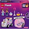 Lego friends 42675 eenhoorn taartenbezorgauto