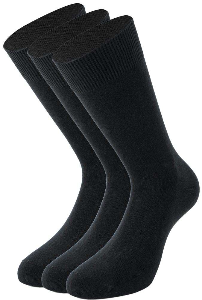 Lenz herren uni - calcetines (paquete de 3)