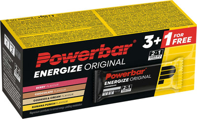 Powerbar energize barra original multisabor 3+1