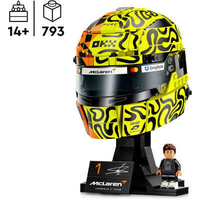 Lego ediciones 43023 casco del equipo mclaren mastercard de lando norris