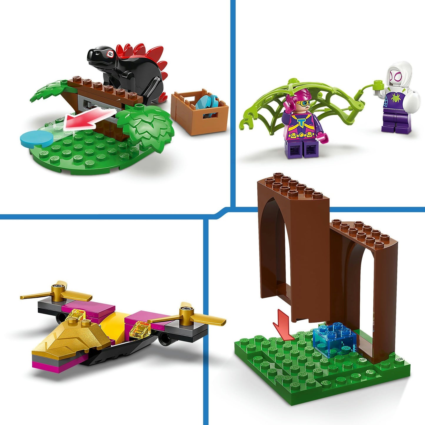 LEGO LEGO SPIDEY 11200 SPIDEY Y RAPTURE DE GOBBY CON EL CASA EN LA CASA TRENO