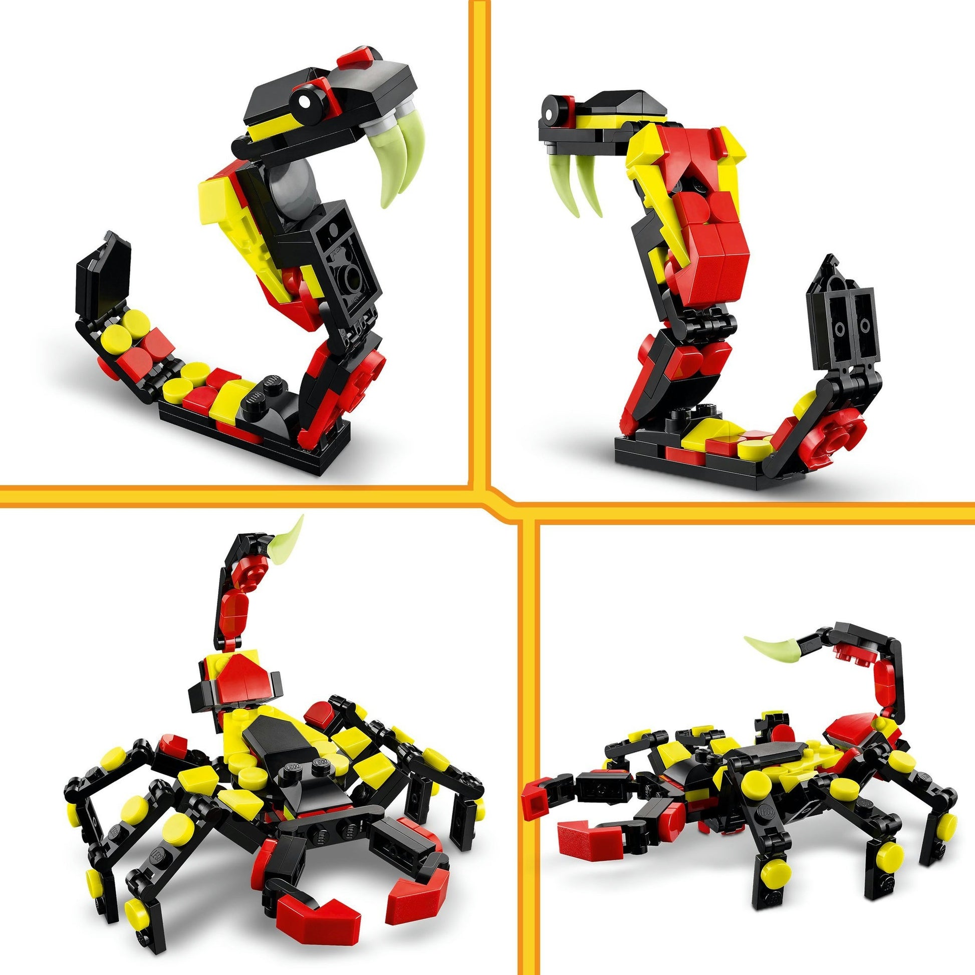 LEGO LEGO Creador 31159 Animales salvajes: araña emocionante