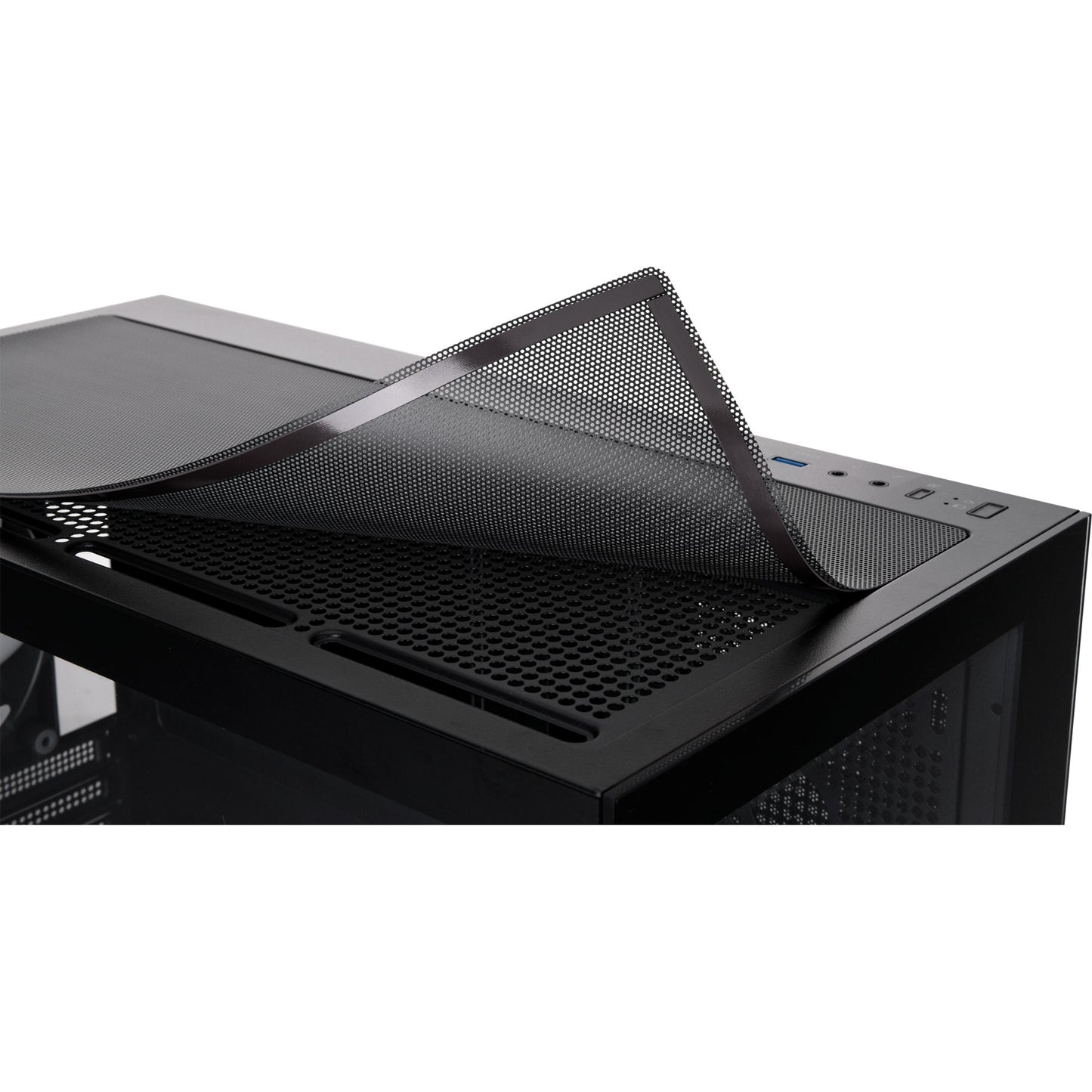 Carcasa de torre midi Thermaltake view 270 tg argb (negro | 2x usb-a | 1x usb-c | rgb | vidrio templado)