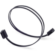 Silverstone sata iii kabel 30cm (zwart, 6gb s, low profile connector, cp11b-300) - afbeelding 2