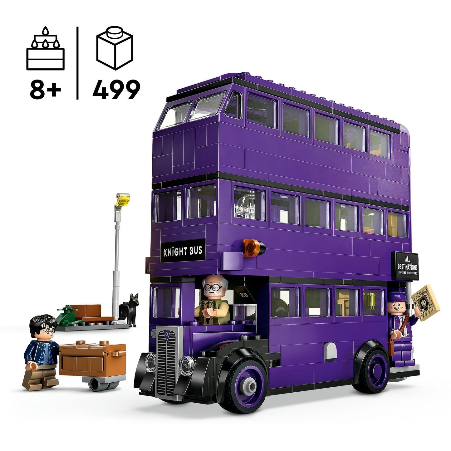 LEGO 76446 Aventura de autobús de la colección Harry Potter