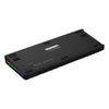 Hator skyfall pro wireless rgb mechanisch gaming toetsenbord (zwart, us lay-out (qwerty), hator aurum vanilla silent, 80% (tkl), rgb, double-shot pbt, hot-swap, 2.4ghz | bluetooth | usb-c)