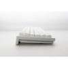 Ducky zero 6108 pure white rgb mechanisch gaming toetsenbord (wit, us lay-out (qwerty), cherry mx2a speed silver, 100%, rgb leds, double-shot pbt, hot swap, 2.4ghz | bluetooth | usb-c)