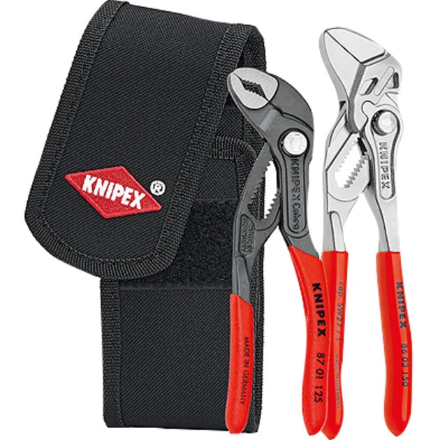 Knipex Mini Tang Set en Bolsa de cinturón de herramientas 002072V