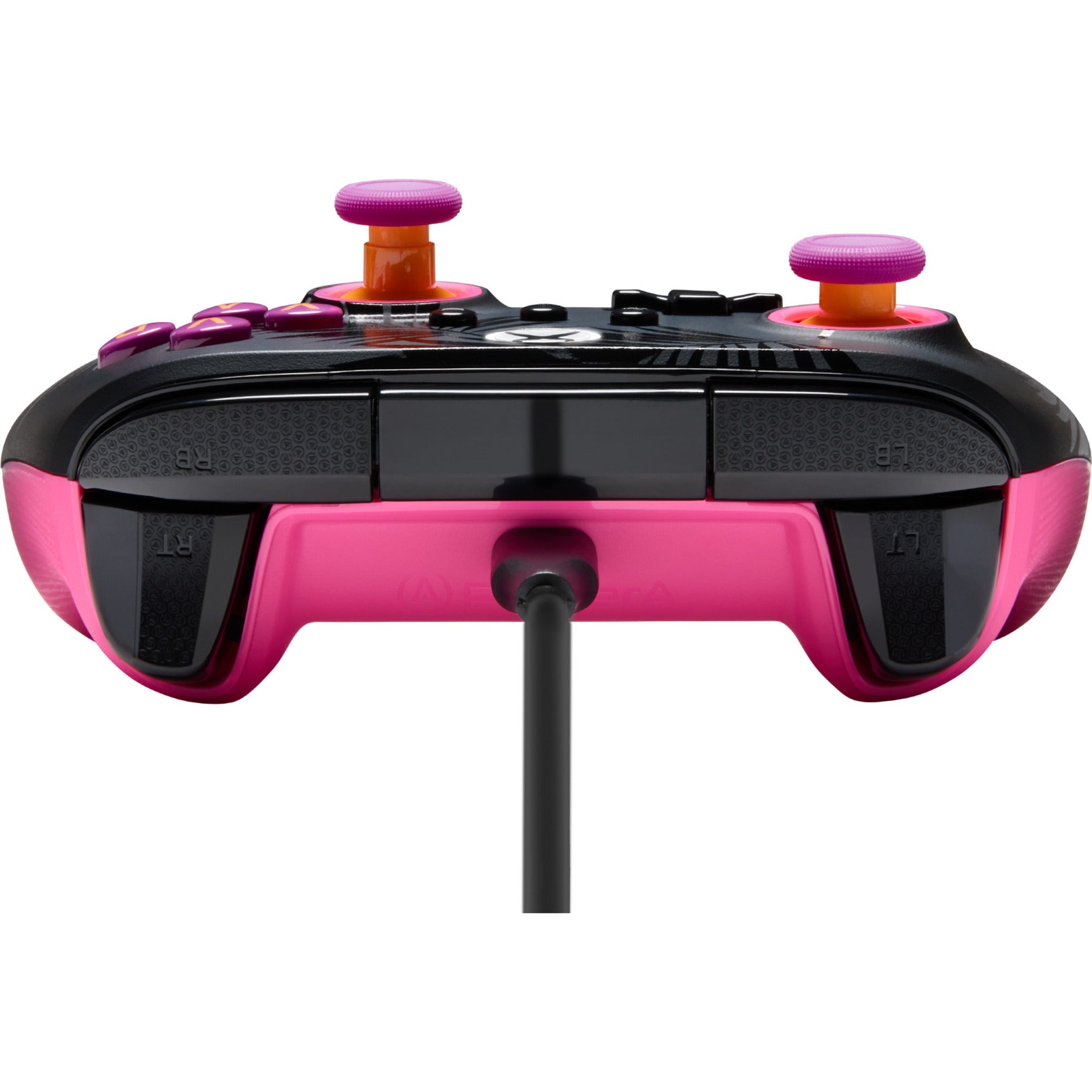 Vantaggio Powera plus controller cablato per xbox serie x|s - palme al chiaro di luna (rosa, xbox serie x|s, xbox one, PC)