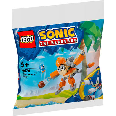 Lego Sonic the Hedgehog - Giocattolo da costruzione L'attacco al cocco di Kiki (30676)
