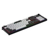 Hator skyfall pro inalámbrico, teclado para juegos (negro, diseño estadounidense, hator aurum vanilla silent, rgb, pbt de doble disparo, intercambio en caliente, bluetooth usb-c de 2,4 ghz)