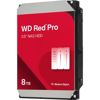 Western Digital Western Digital WD8005FFBX Red HDD, 8TB, 3,5, 7200 giri / min, ATA III seriale, 256 MB, 220 MIBS, CMR