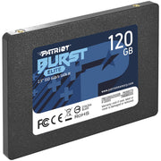 Patriot burst elite 120 gb ssd (zwart, pbe120gs25ssdr, sata 6 gb s) - afbeelding 1