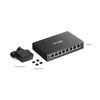 Tp-link omada es208g 8-poort gigabit easy managed switch (zwart)