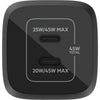 Belkin BoostCharge Pro 2-Poort USB-C Gan Wall caricatore con P
