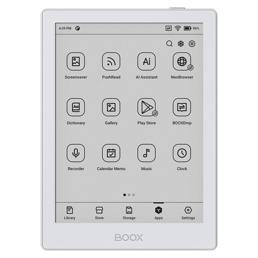 e-reader Boox go 6 (bianco, 2 GB | 32 GB | Android 11)