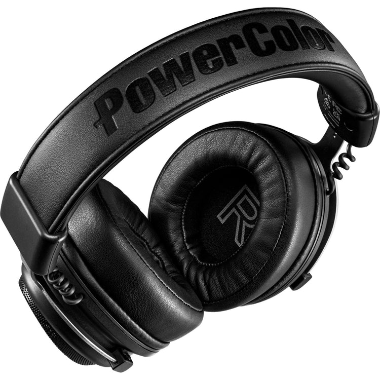 Cuffie da gioco over-ear wireless Powercolor Alphyn AH10 (nere, PC, console o dispositivo mobile)
