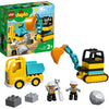 LEGO DUPLO LEGO DUPLO 10931 ESCAVATORE DI TRUCK con Caterpillari