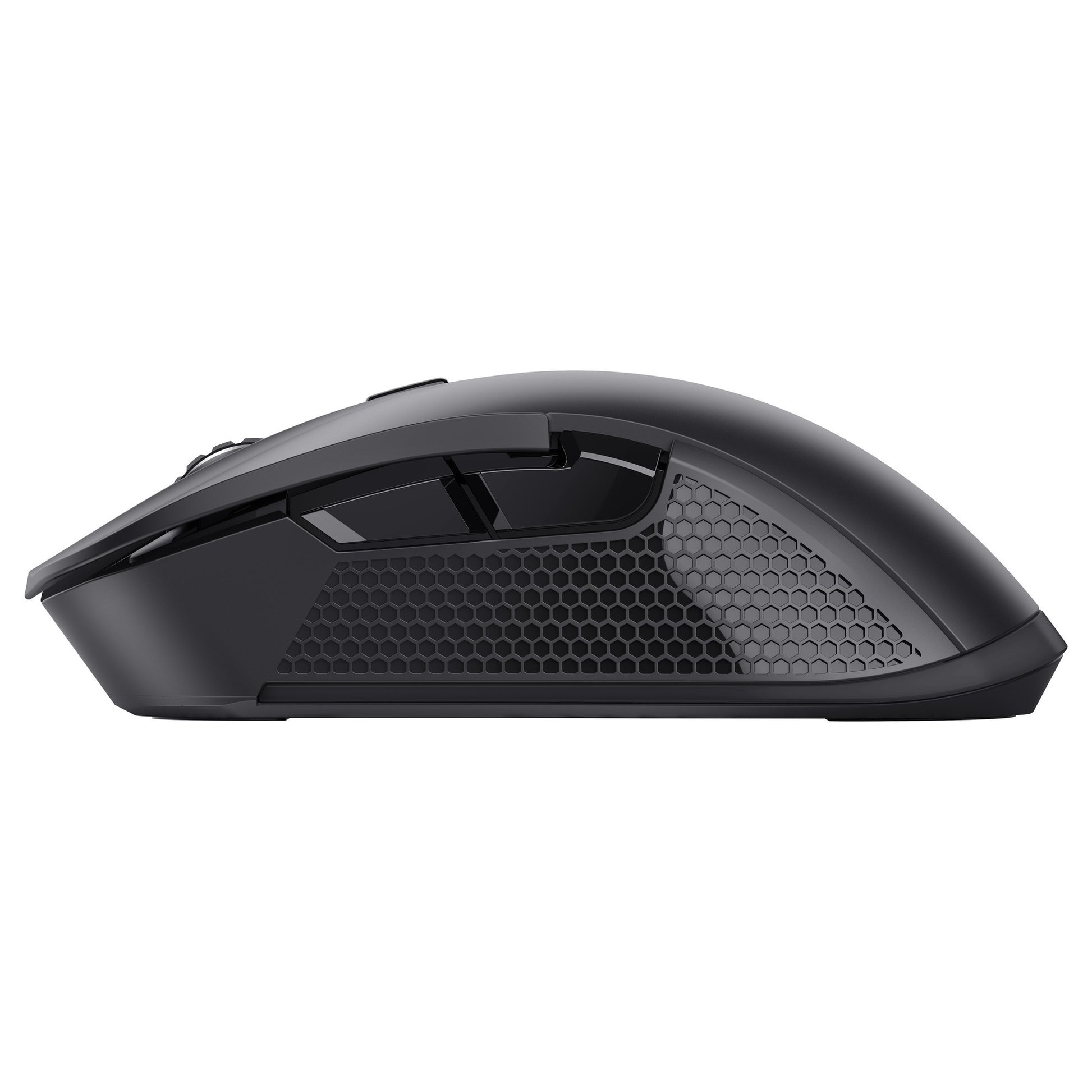 Trust GXT 931 YBar ratón inalámbrico para juegos (negro, 200 - 7200 dpi, 2,4 GHz Bluetooth USB)