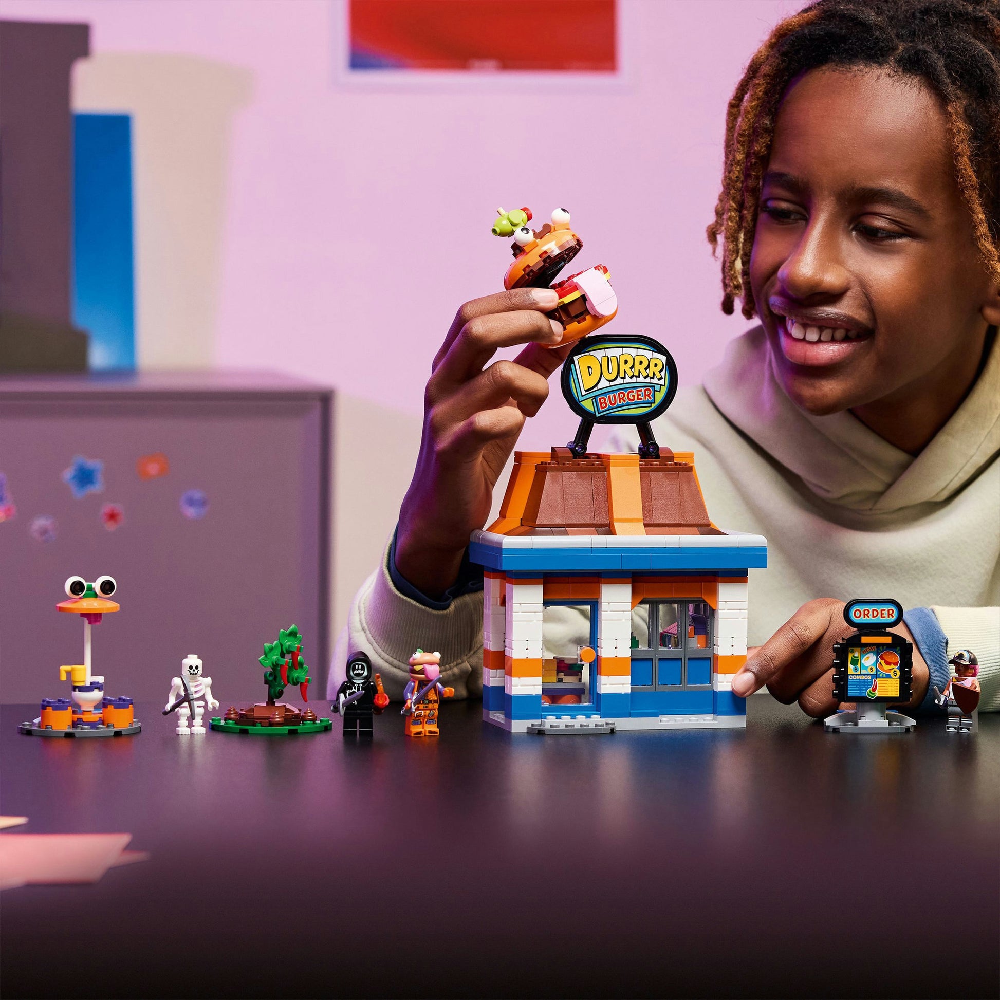 Ristorante LEGO 77076 Fortnite Durrr Burger