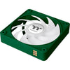 Thermaltake ct120 ex argb sync ventola di raffreddamento per PC racing green (pacchetto da 3 ventole) ventole per case (verde, 3 pezzi, 120 x 120 x 25 mm, pwm)