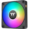 Thermaltake CT120 EX Ventola di raffreddamento per PC con sincronizzazione inversa Arbb (pacchetto da 3 ventole) Ventole per case (Nero, 3 pezzi, 120 x 120 x 25 mm, PWM)