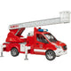 Bruder MB Sprinter Fire Camión con luz y sonido